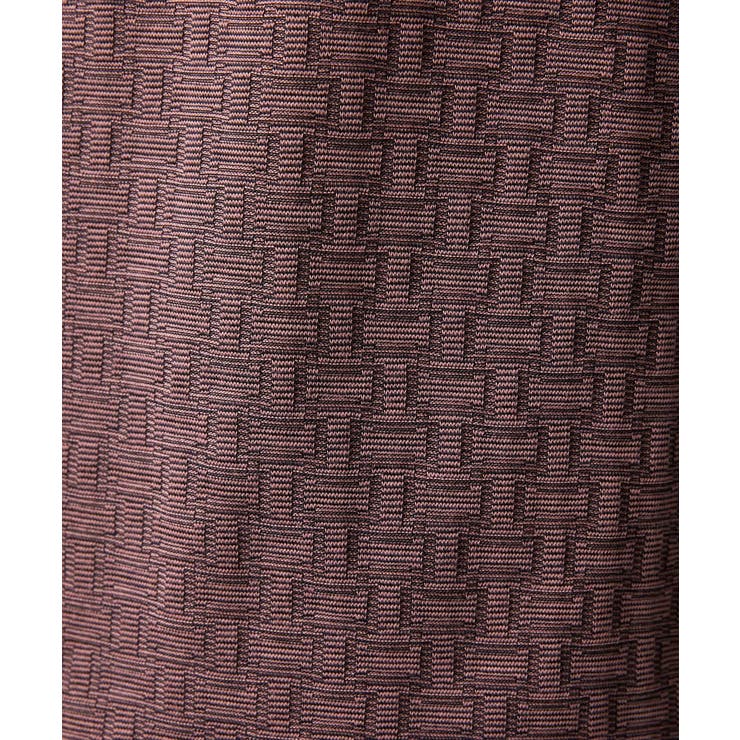 《日本製》レンガ柄Vネック長袖カットソー | MICHEL KLEIN HOMME | 詳細画像3 