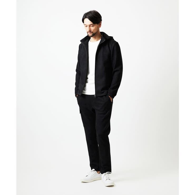 【セットアップ】スエード調パーカーブルゾン | MICHEL KLEIN HOMME | 詳細画像5 