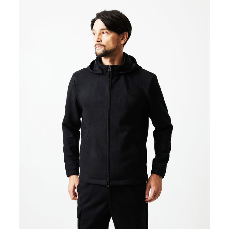 【セットアップ】スエード調パーカーブルゾン | MICHEL KLEIN HOMME | 詳細画像7 