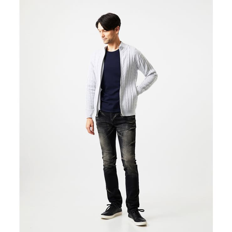 クルーネック長袖カットソー | MICHEL KLEIN HOMME | 詳細画像3 