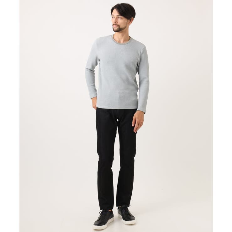 ウェーブジャージクルーネック長袖カットソー | MICHEL KLEIN HOMME | 詳細画像2 