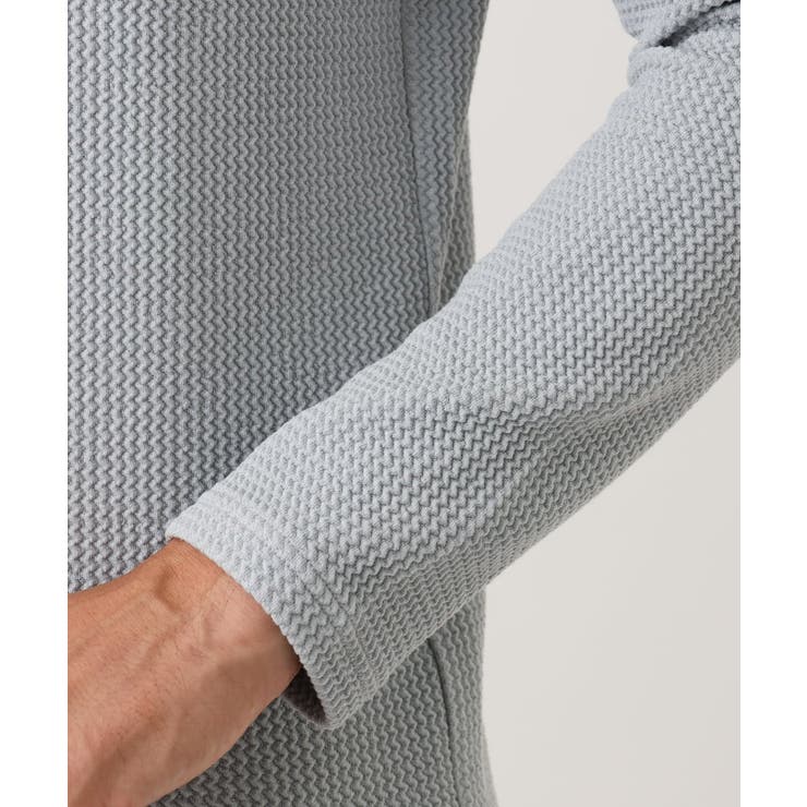 ウェーブジャージクルーネック長袖カットソー | MICHEL KLEIN HOMME | 詳細画像6 