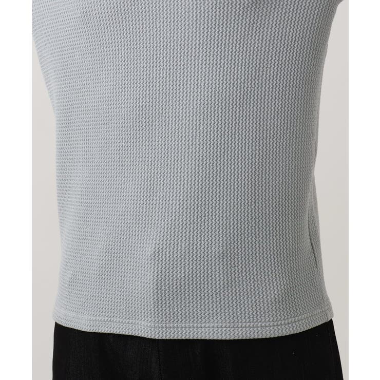 ウェーブジャージクルーネック長袖カットソー | MICHEL KLEIN HOMME | 詳細画像7 