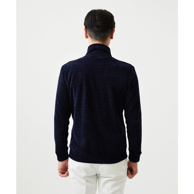 スタンドカラーモールニットカーディガン | MICHEL KLEIN HOMME | 詳細画像5 