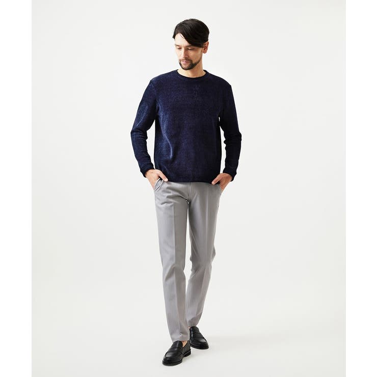 クルーネックモールニット | MICHEL KLEIN HOMME | 詳細画像2 