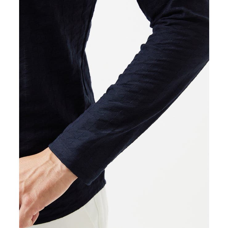 チドリ柄Vネックカットソー | MICHEL KLEIN HOMME | 詳細画像6 