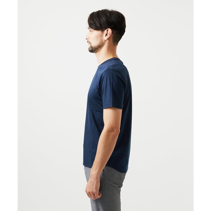 クルーネック半袖カットソー | MICHEL KLEIN HOMME | 詳細画像3 