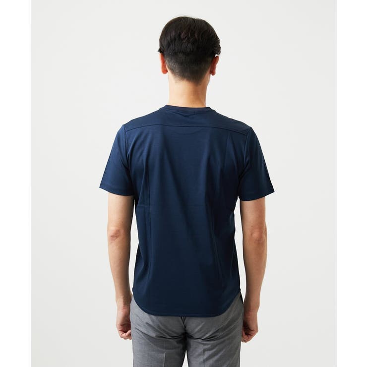 クルーネック半袖カットソー | MICHEL KLEIN HOMME | 詳細画像4 