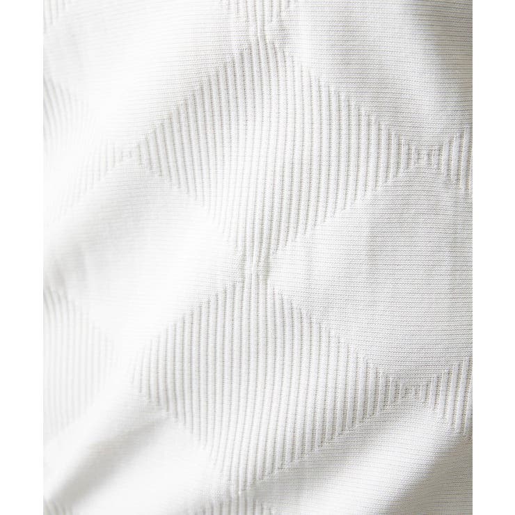 アーガイル柄Vネック半袖カットソー | MICHEL KLEIN HOMME | 詳細画像10 