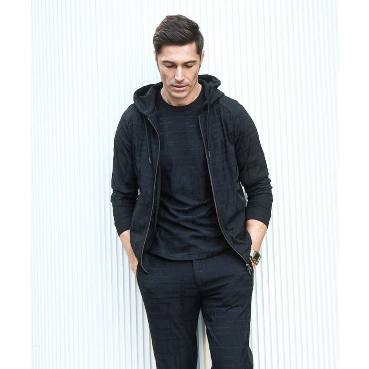 【セットアップ】ジャカードジップアップパーカー | MICHEL KLEIN HOMME | 詳細画像17 