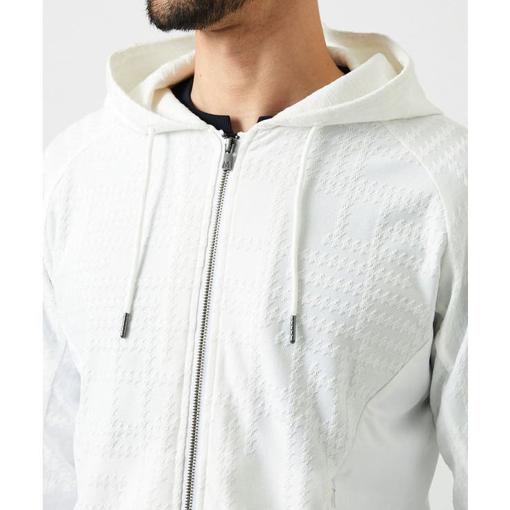 【セットアップ】ジャカードジップアップパーカー | MICHEL KLEIN HOMME | 詳細画像8 