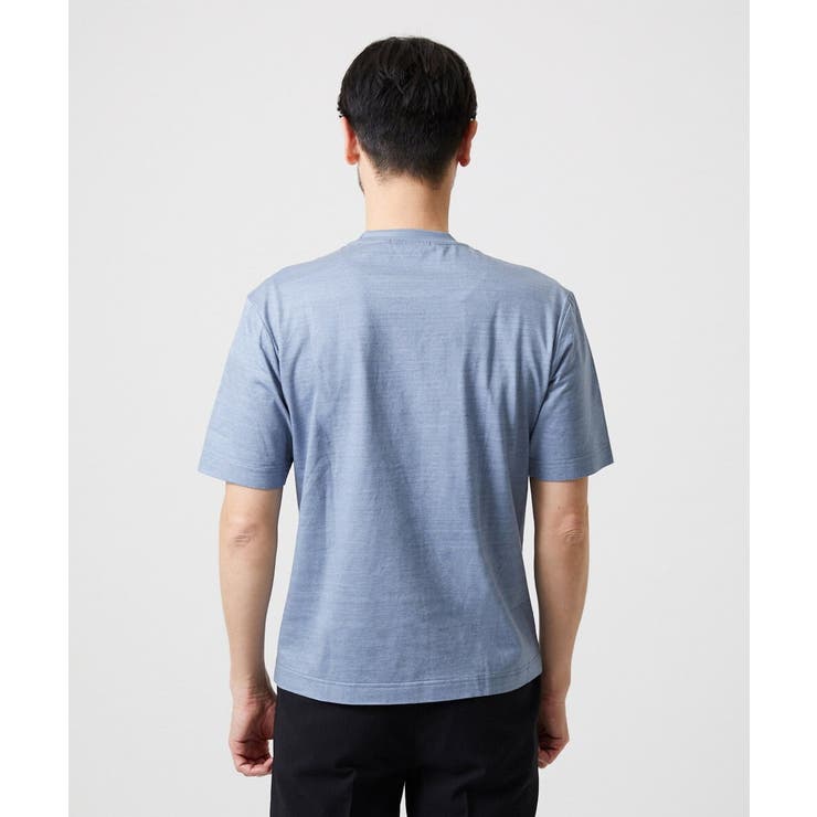 切り替えクルーネック半袖カットソー | MICHEL KLEIN HOMME | 詳細画像4 