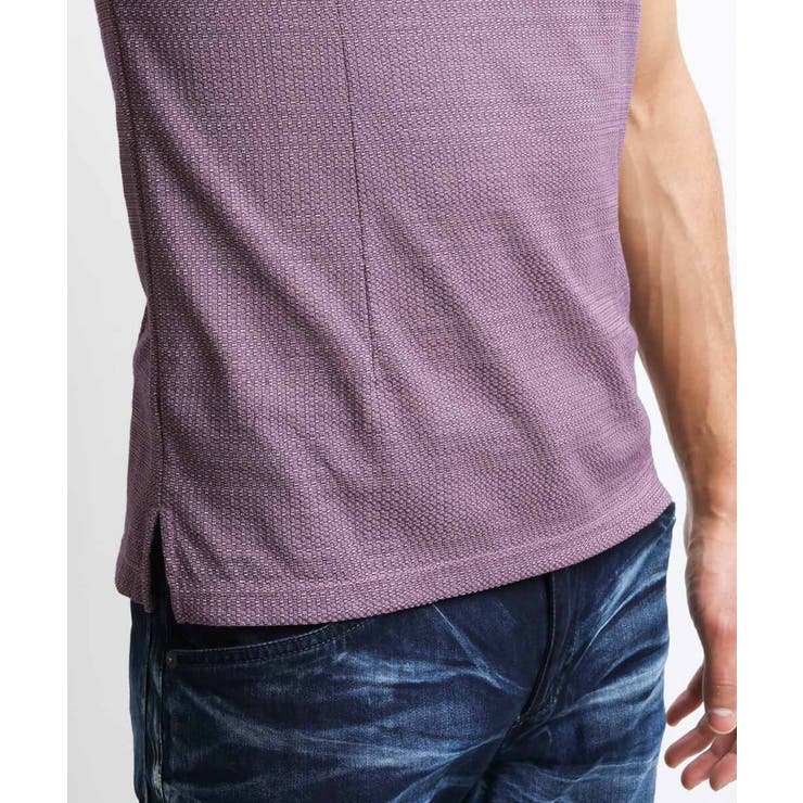 【2023年モデル】《日本製》格子柄リンクス半袖ポロシャツ | MICHEL KLEIN HOMME | 詳細画像19 