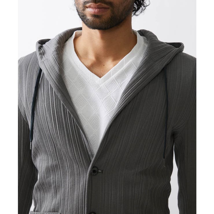 プリーツパーカージャケット | MICHEL KLEIN HOMME | 詳細画像13 