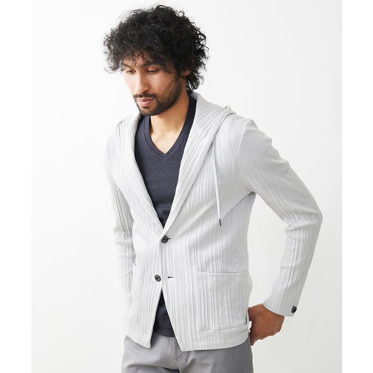 プリーツパーカージャケット | MICHEL KLEIN HOMME | 詳細画像6 