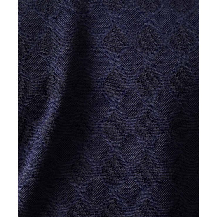 《日本製》ダイヤ柄半袖カットソー 24SS | MICHEL KLEIN HOMME | 詳細画像3 