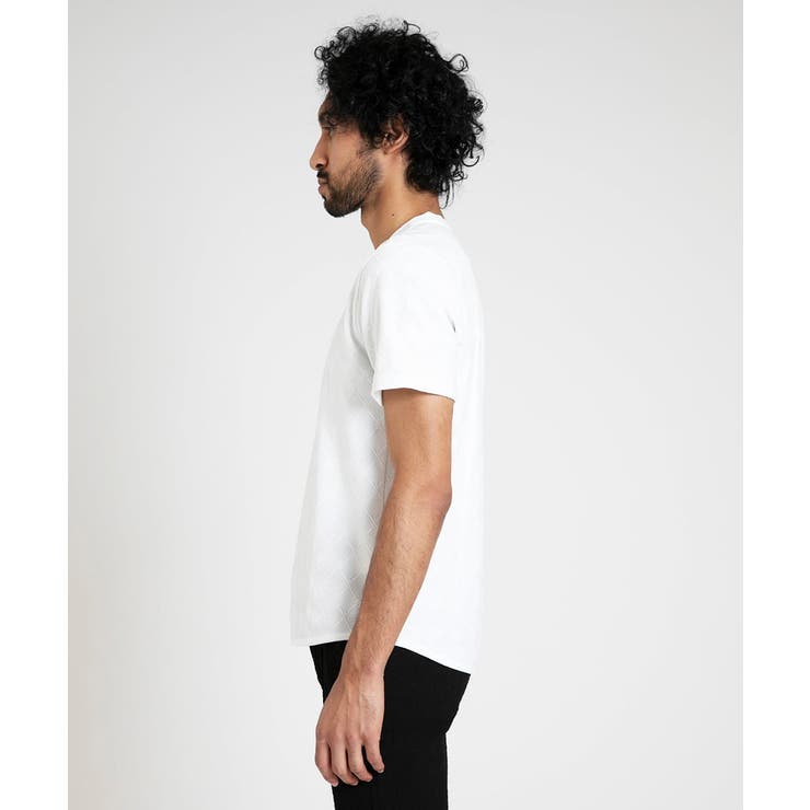 《日本製》ダイヤ柄半袖カットソー 24SS | MICHEL KLEIN HOMME | 詳細画像5 