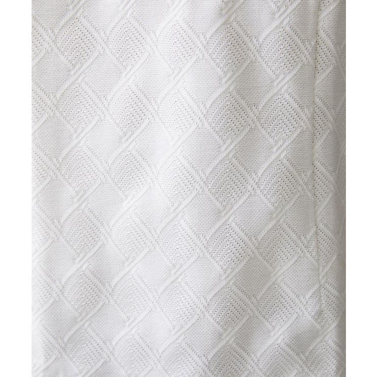 《日本製》ダイヤ柄半袖ポロシャツ | MICHEL KLEIN HOMME | 詳細画像13 