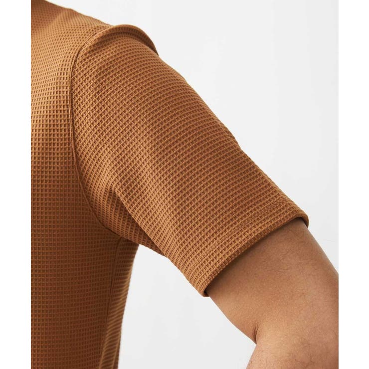 《日本製》ワッフル半袖カットソー | MICHEL KLEIN HOMME | 詳細画像10 