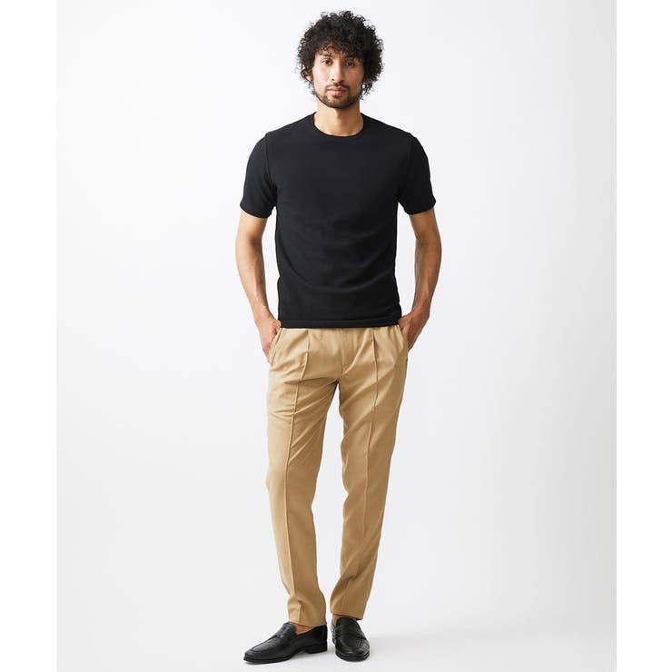 《日本製》ワッフル半袖カットソー | MICHEL KLEIN HOMME | 詳細画像14 