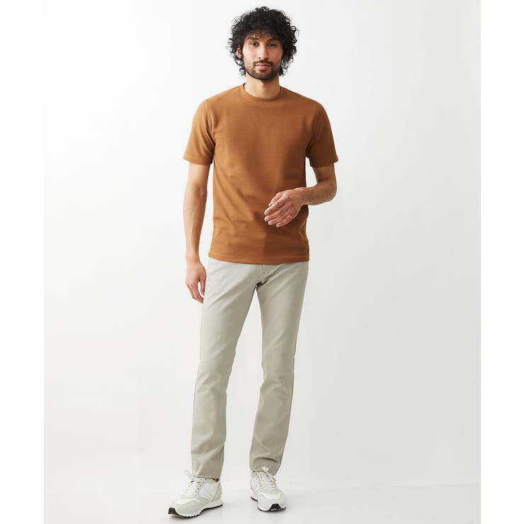 《日本製》ワッフル半袖カットソー | MICHEL KLEIN HOMME | 詳細画像6 