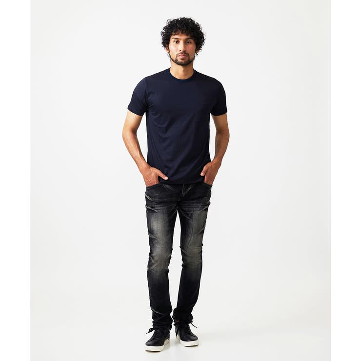 ニット衿クルーネックカットソー | MICHEL KLEIN HOMME | 詳細画像10 