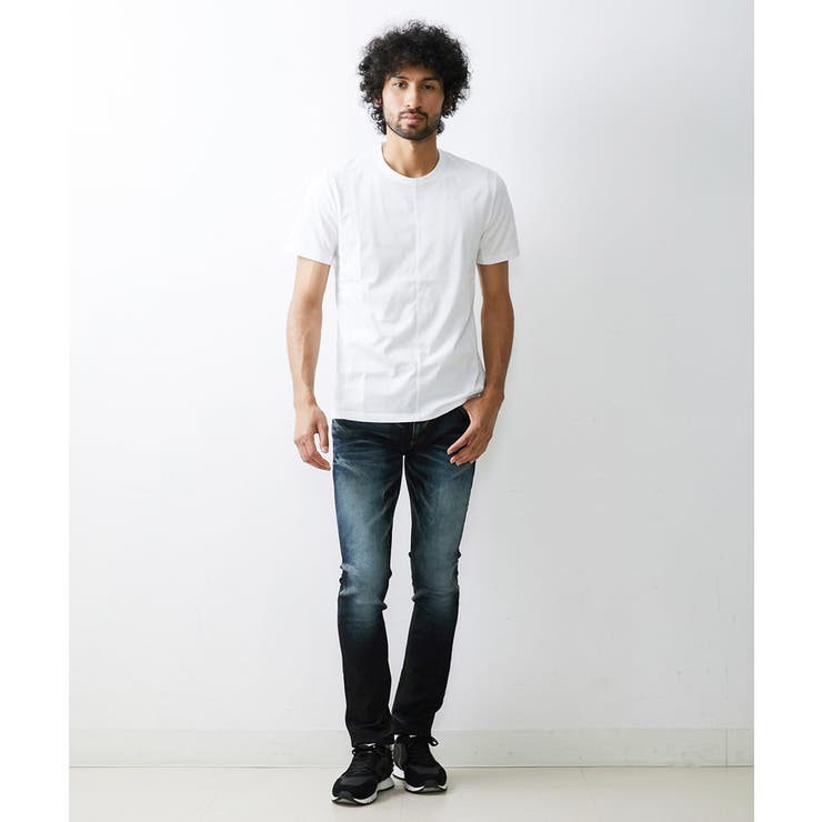 《日本製》BODY MAKE クルーネックカットソー | MICHEL KLEIN HOMME | 詳細画像2 