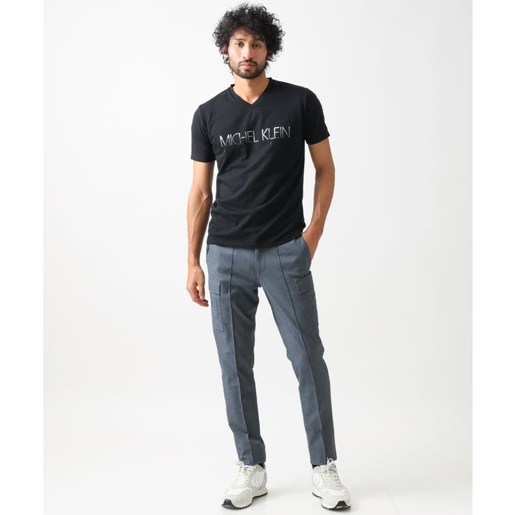 ブランドロゴTシャツ[品番：ITKW0017536]｜MICHEL KLEIN HOMME