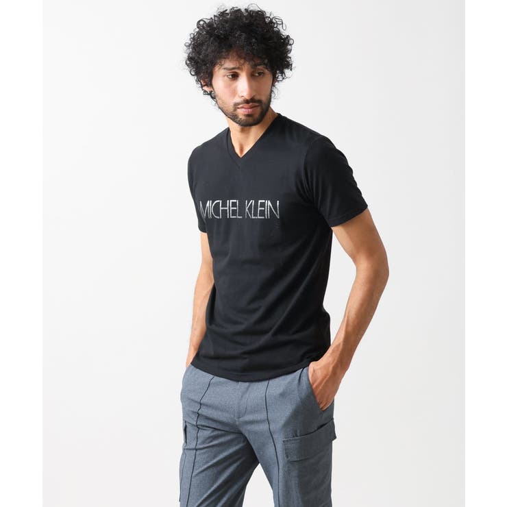 ブランドロゴTシャツ[品番：ITKW0017536]｜MICHEL KLEIN  HOMME（ミッシェルクランオム）のメンズファッション通販｜SHOPLIST（ショップリスト）