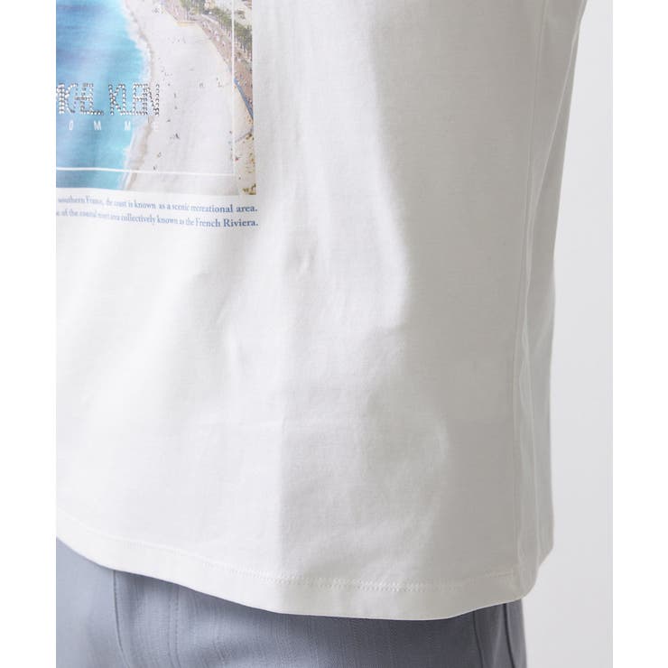 プリント半袖カットソー | MICHEL KLEIN HOMME | 詳細画像10 