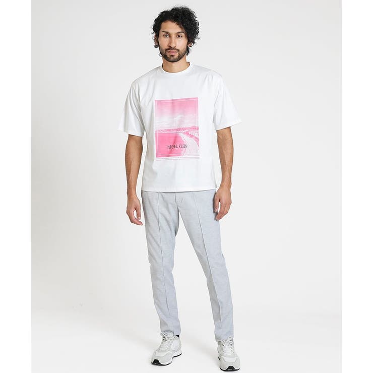 プリント半袖カットソー | MICHEL KLEIN HOMME | 詳細画像2 