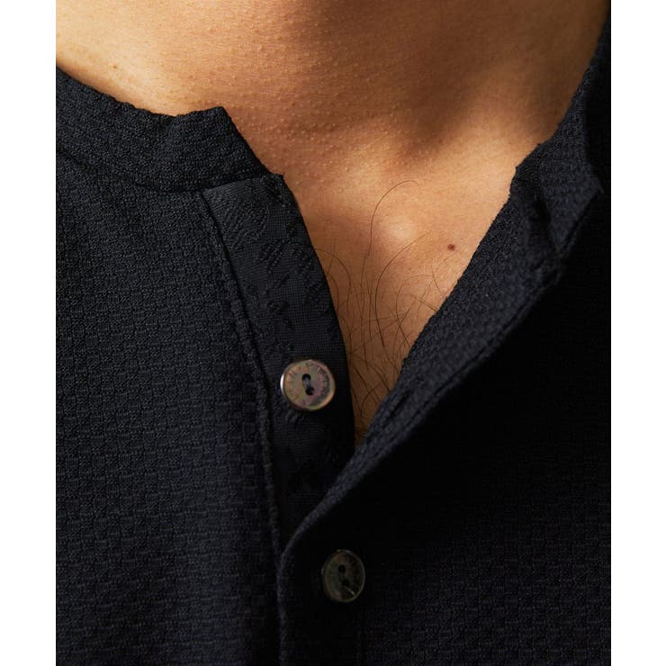 ヘンリーネック半袖カットソー | MICHEL KLEIN HOMME | 詳細画像16 