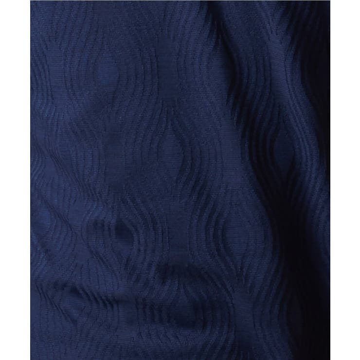 《日本製》スモーク柄キーネック半袖カットソー | MICHEL KLEIN HOMME | 詳細画像5 