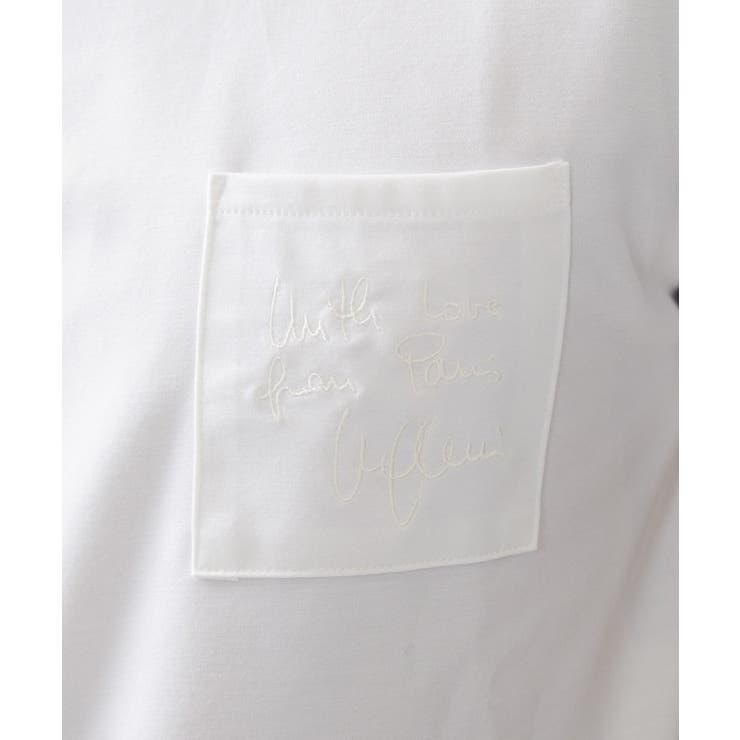 《日本製》ポケット付きクルーネック半袖カットソー | MICHEL KLEIN HOMME | 詳細画像12 