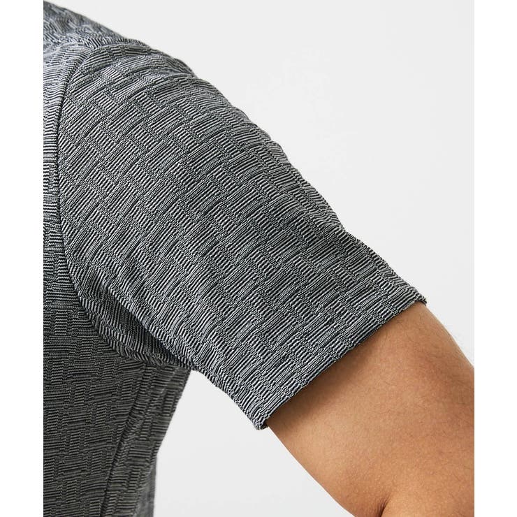 《日本製》レンガ柄Vネック半袖カットソー | MICHEL KLEIN HOMME | 詳細画像10 