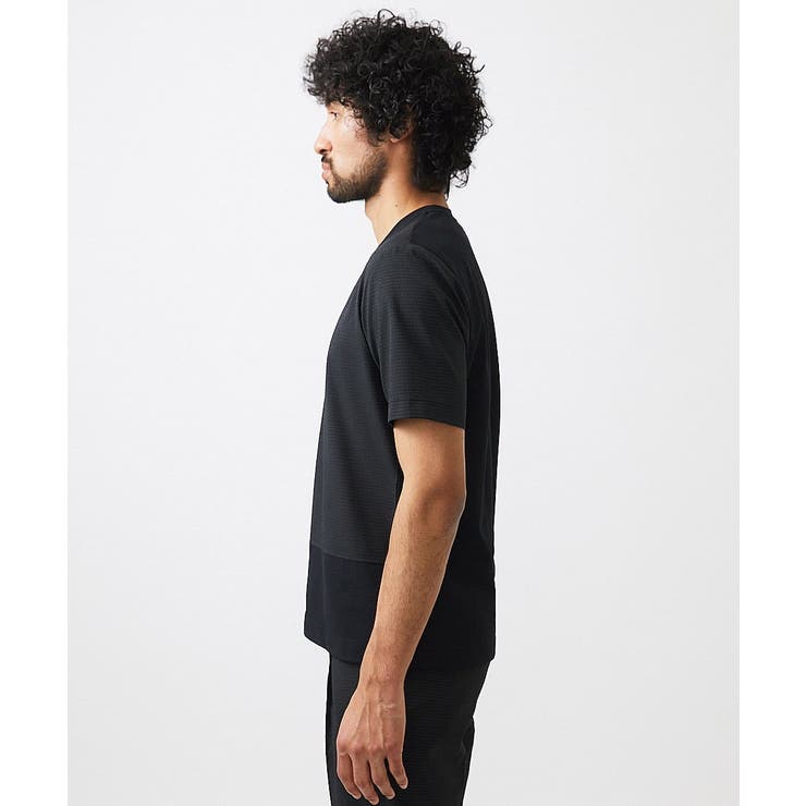 【セットアップ】切り替えクルーネック半袖カットソー | MICHEL KLEIN HOMME | 詳細画像8 