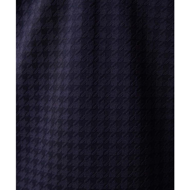 千鳥柄ジャガード半袖ポロシャツ | MICHEL KLEIN HOMME | 詳細画像4 