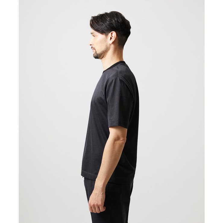 【セットアップ】ジャージークルーネック半袖カットソー | MICHEL KLEIN HOMME | 詳細画像3 