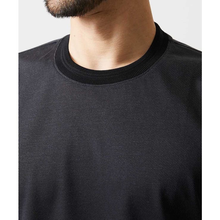 【セットアップ】ジャージークルーネック半袖カットソー | MICHEL KLEIN HOMME | 詳細画像5 
