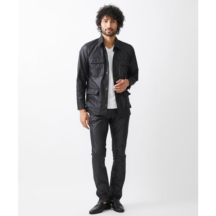 ヴィンテージ調ツイルファイブポケットパンツ セットアップ | MICHEL KLEIN HOMME | 詳細画像3 