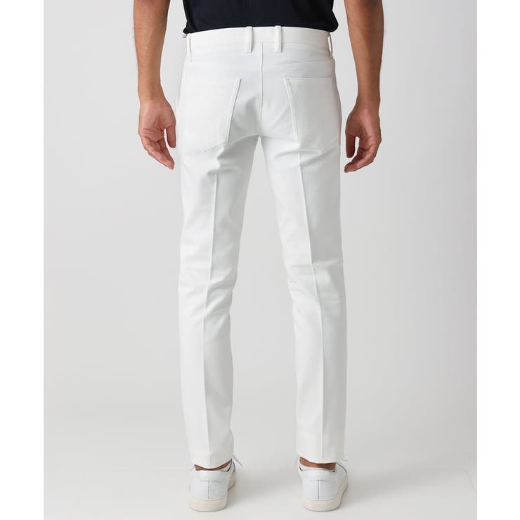 【撥水】プレビアへリンボンスラックスパンツ | MICHEL KLEIN HOMME | 詳細画像6 