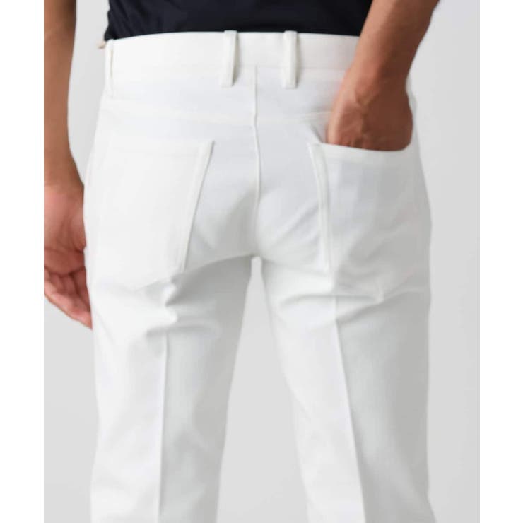 【撥水】プレビアへリンボンスラックスパンツ | MICHEL KLEIN HOMME | 詳細画像7 