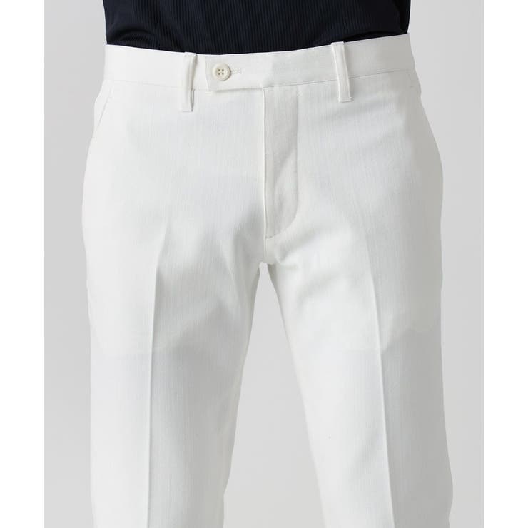 【撥水】プレビアへリンボンスラックスパンツ | MICHEL KLEIN HOMME | 詳細画像8 