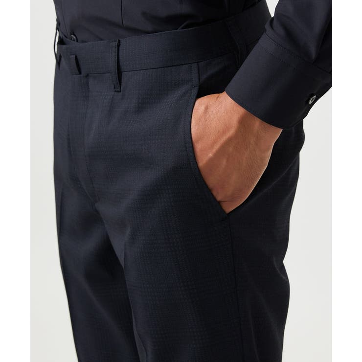 【セットアップ】チェック柄スラックスパンツ | MICHEL KLEIN HOMME | 詳細画像7 