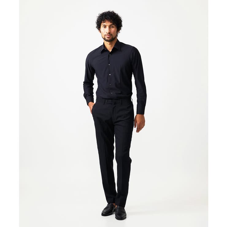 【セットアップ】小紋柄スラックスパンツ | MICHEL KLEIN HOMME | 詳細画像2 