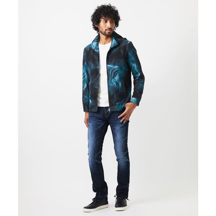 《日本製》ブルーオーシャンデニムパンツ | MICHEL KLEIN HOMME | 詳細画像4 