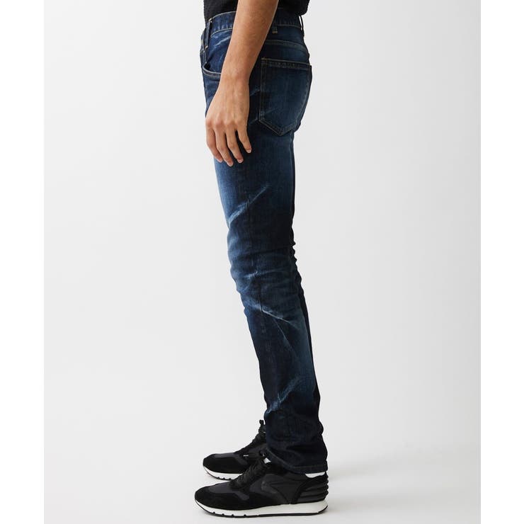 《日本製》ブルーオーシャンデニムパンツ | MICHEL KLEIN HOMME | 詳細画像5 