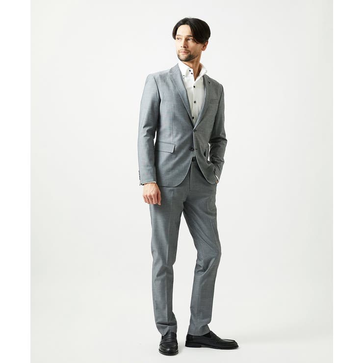 【セットアップ】オックスストレッチスラックスパンツ | MICHEL KLEIN HOMME | 詳細画像6 