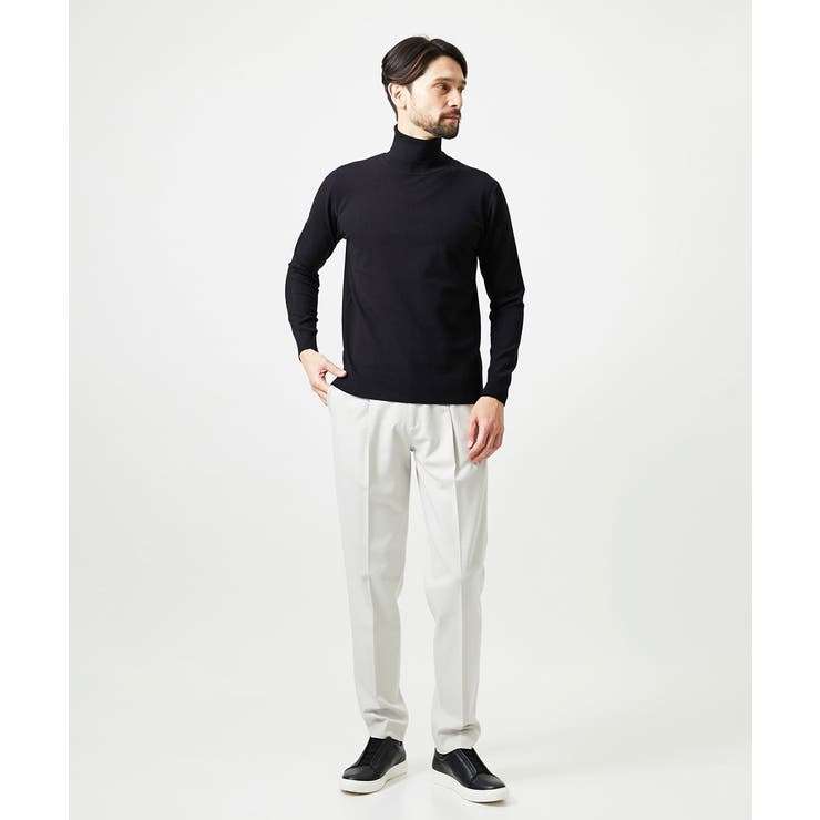 裏起毛2WAYストレッチスラックスパンツ | MICHEL KLEIN HOMME | 詳細画像3 