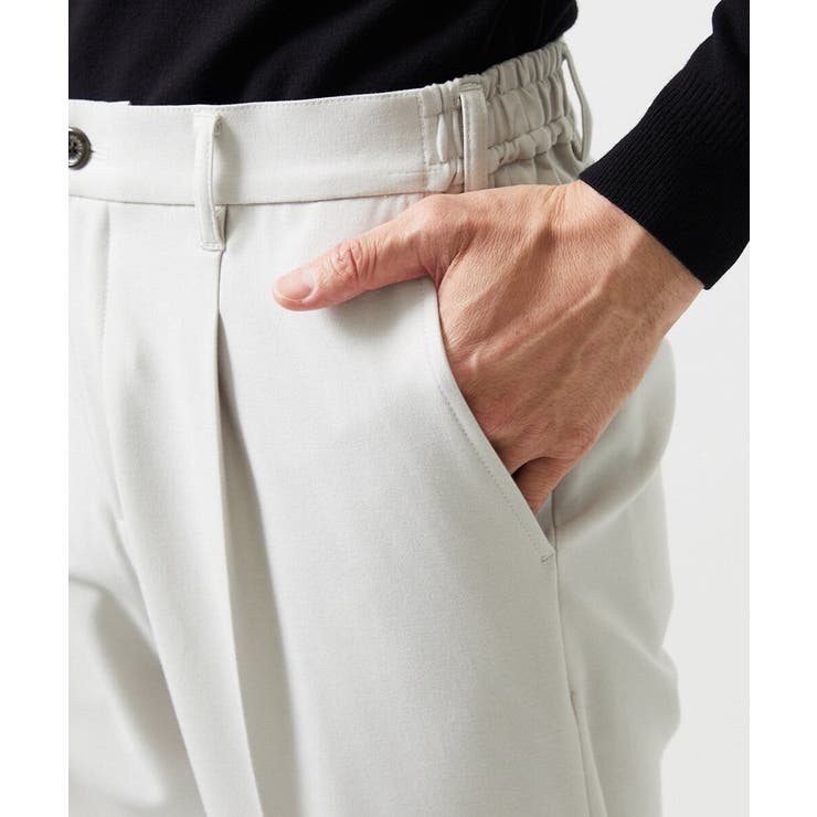 裏起毛2WAYストレッチスラックスパンツ | MICHEL KLEIN HOMME | 詳細画像8 